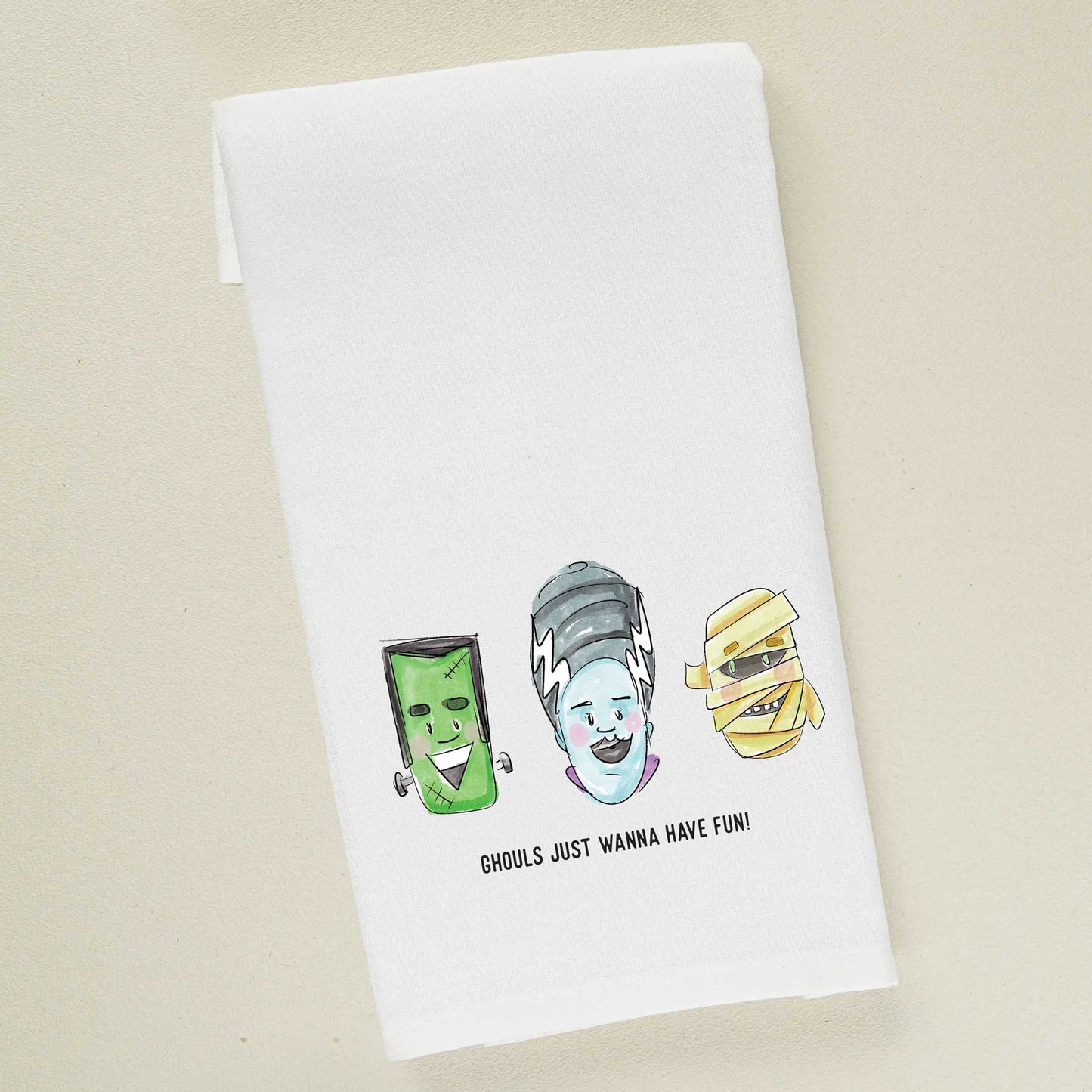 Ghouls Fun | Tea Towel