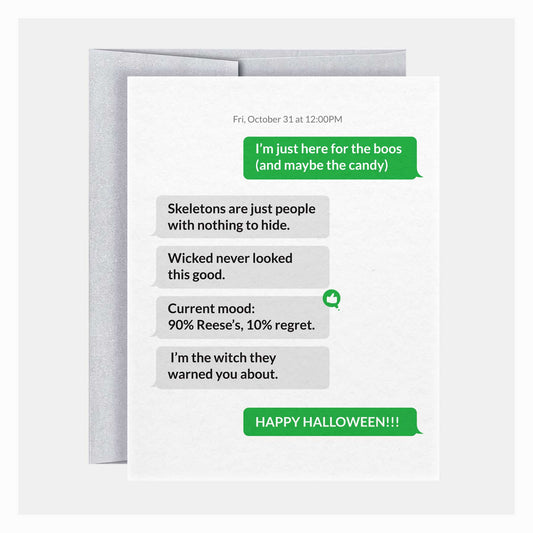 Halloween Texts | Fall Greeting Card - A. B. Newton and Company