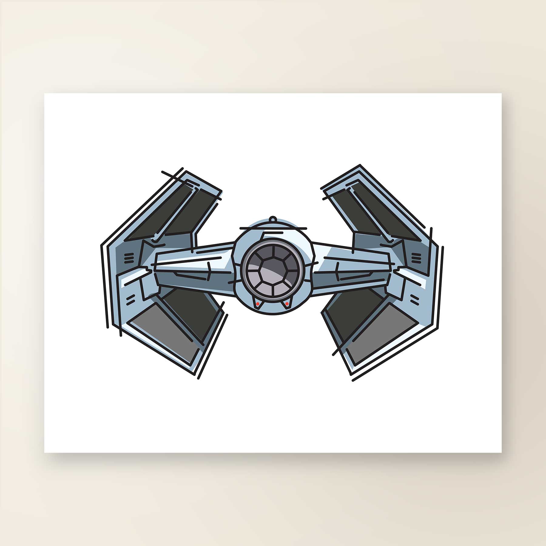 The Advanced Fighter | Galaxy Collection | Theme Park Series - A. B. Newton and Company
