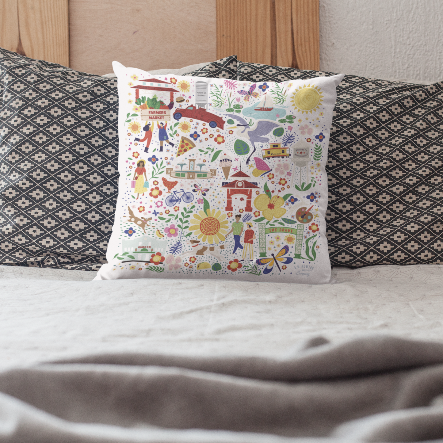 Winter Garden, FL | Throw Pillow
