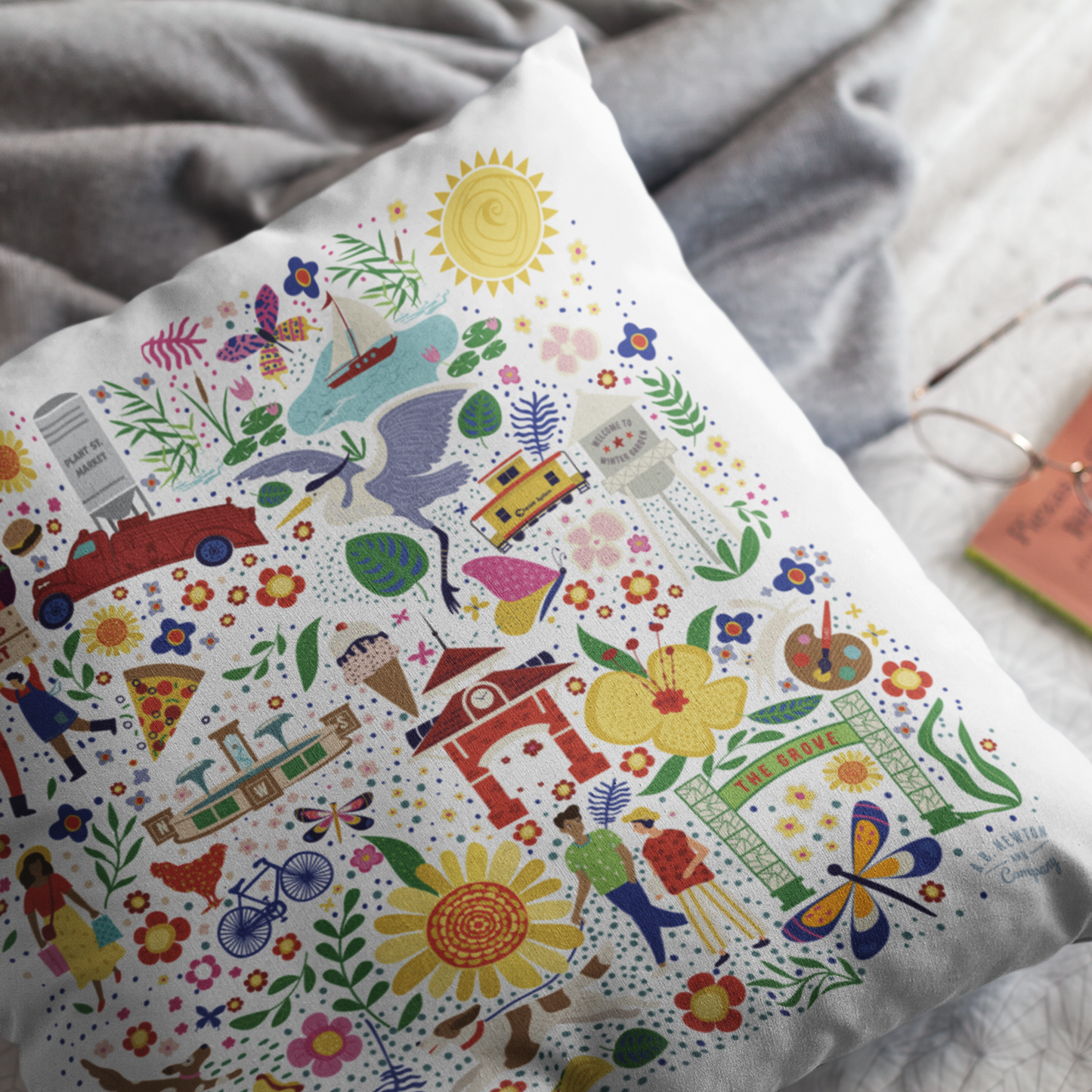 Winter Garden, FL | Throw Pillow