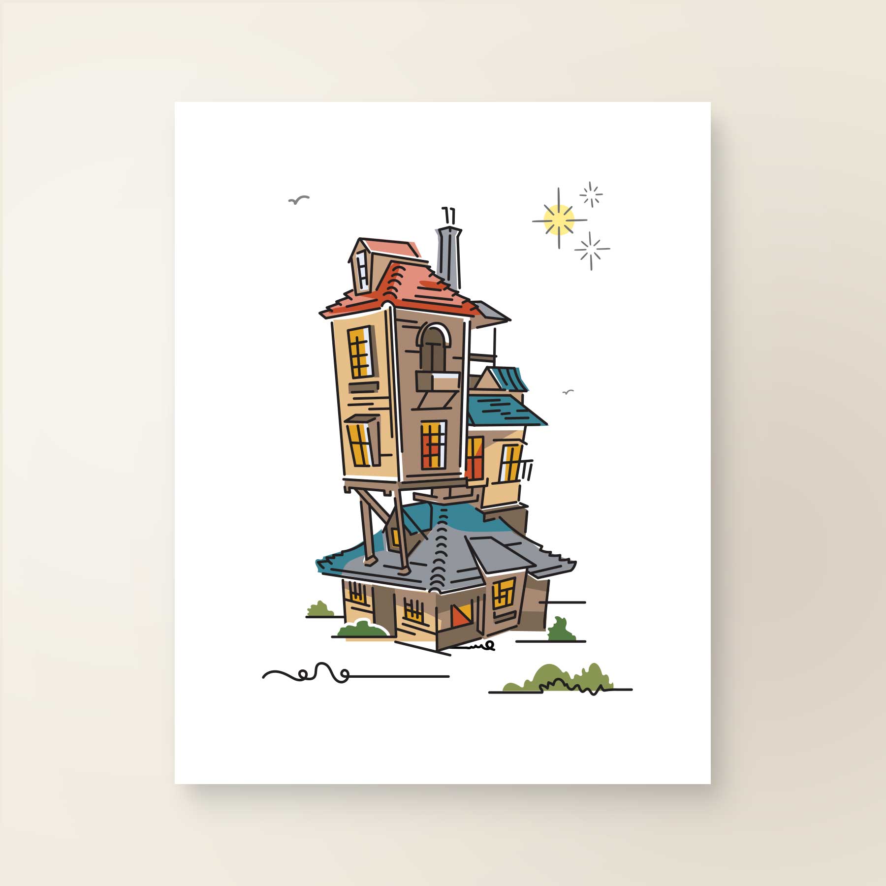 Ron's Home | Theme Park Series - A. B. Newton and Company