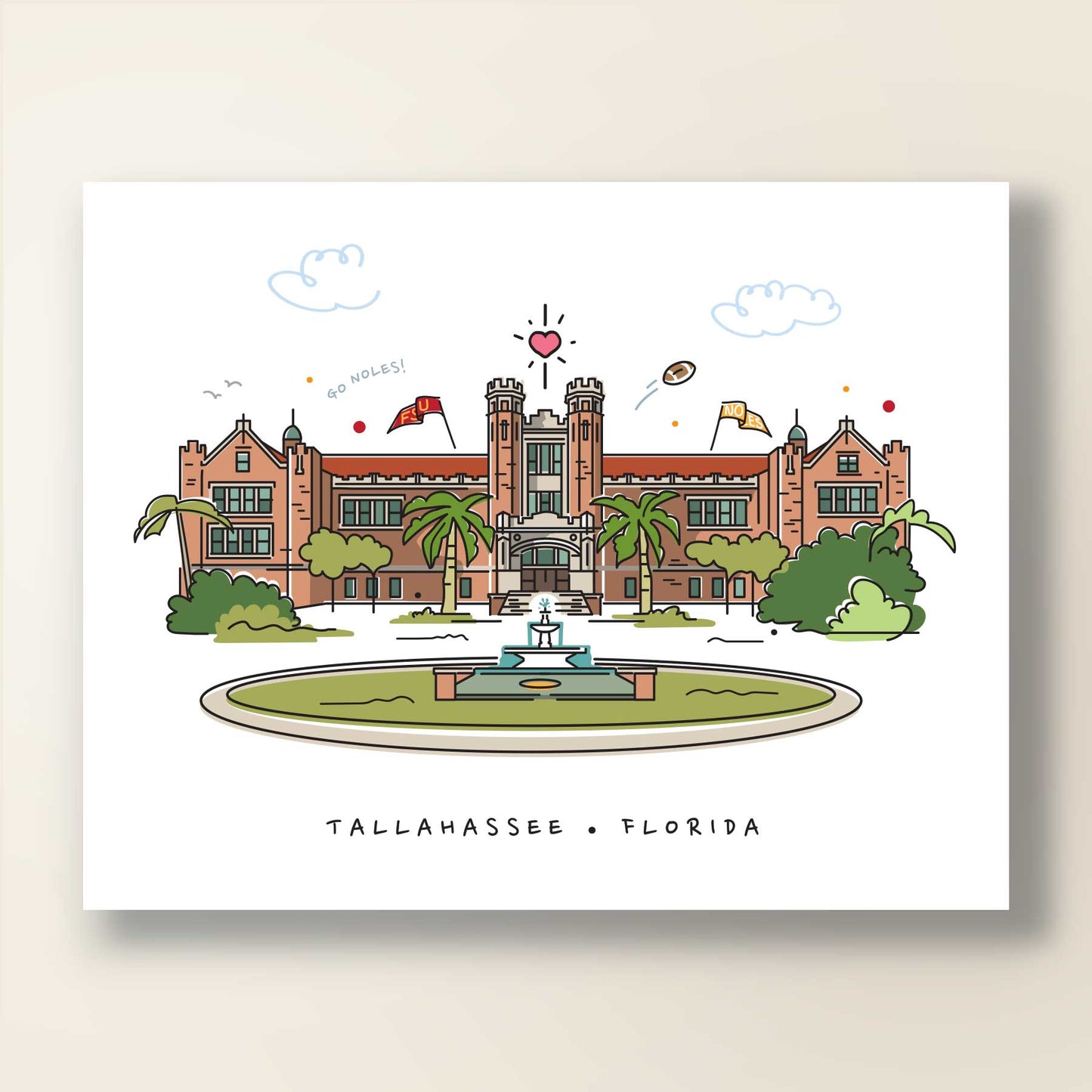 FSU Westcott Building | Collegiate Series - A. B. Newton and Company