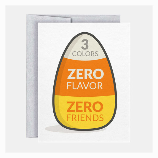 Zero Flavor | Fall Greeting Card - A. B. Newton and Company