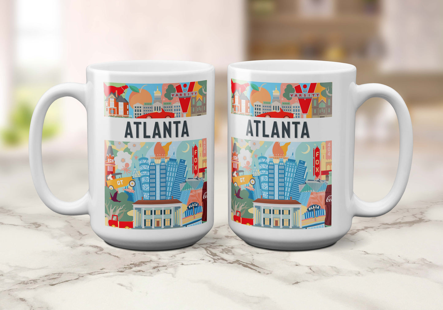 Atlanta Montage | Coffee Mug