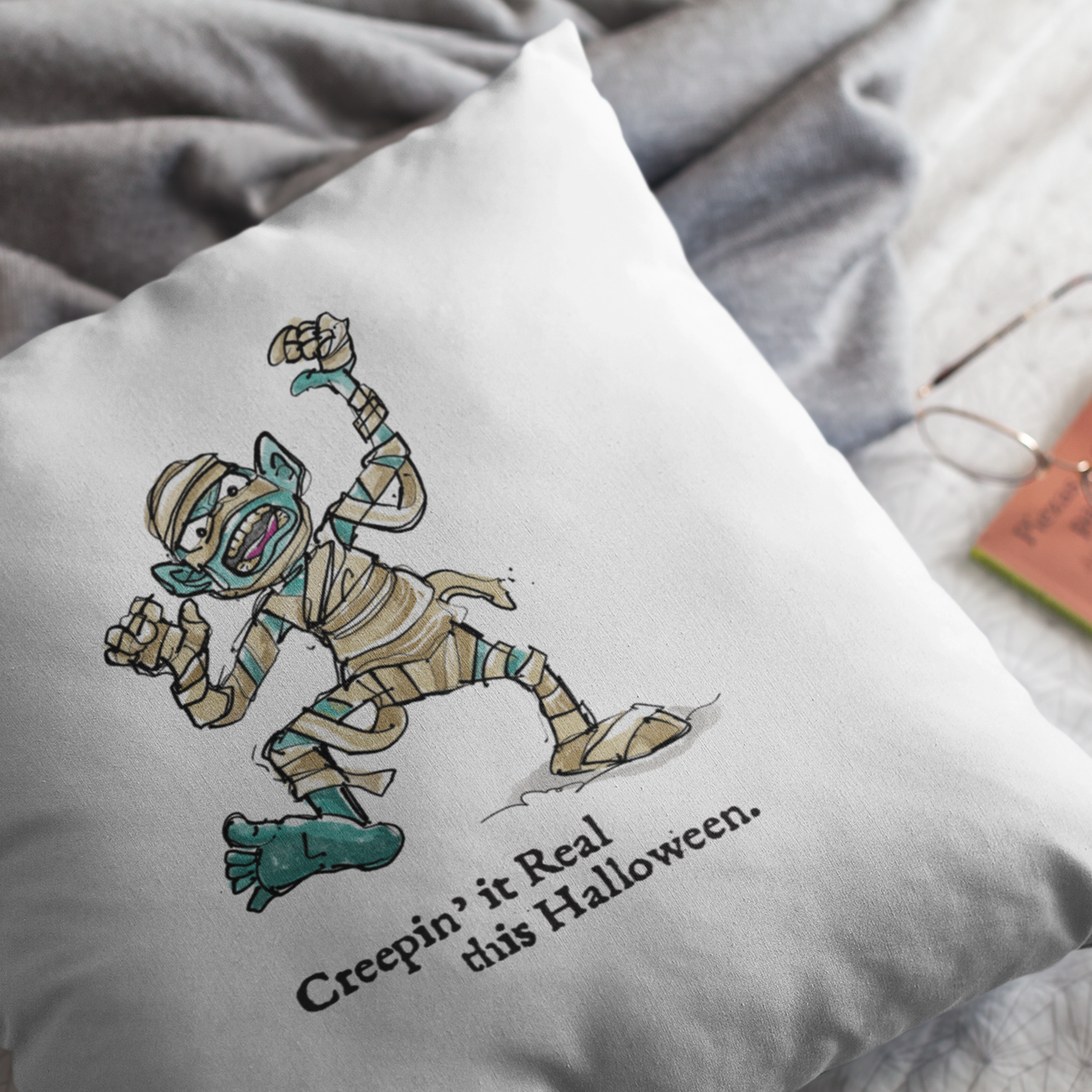 Creepin' it real | Throw Pillow