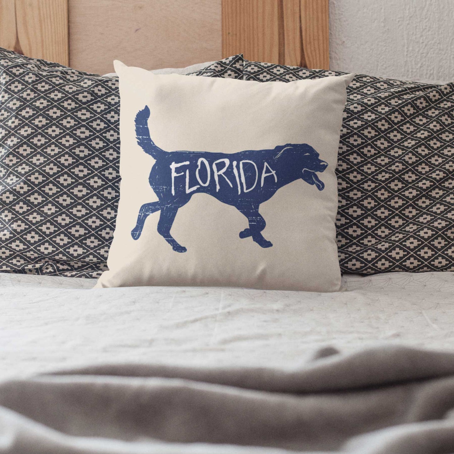 Florida Dog Lovers | Throw Pillow