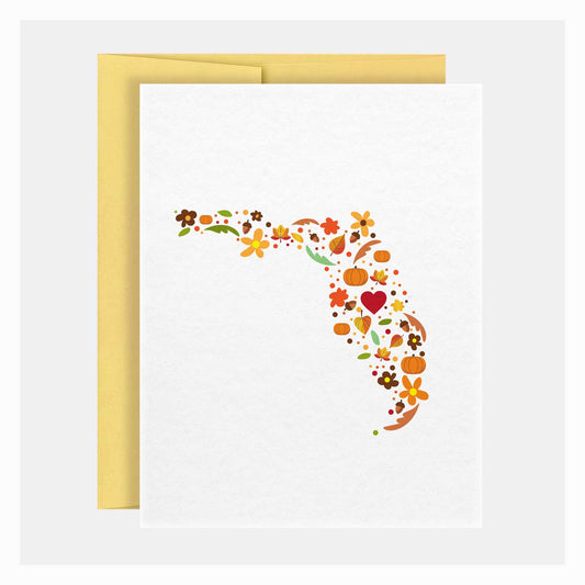Florida Fall | Fall Greeting Card - A. B. Newton and Company