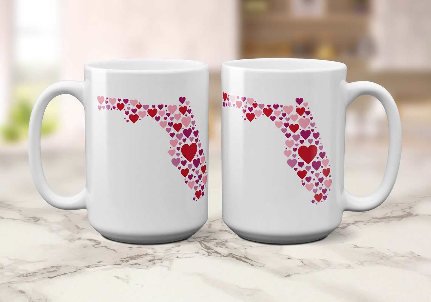 Florida Love | Valentine's Day Coffee Mug - A. B. Newton and Company