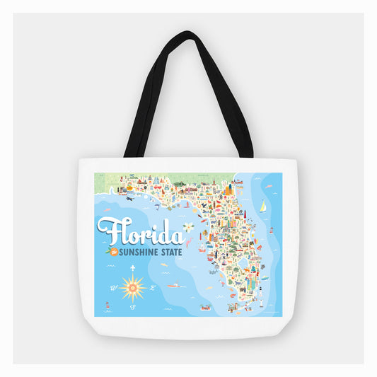 Florida Sunshine | State Series | Tote Bag - A. B. Newton and Company