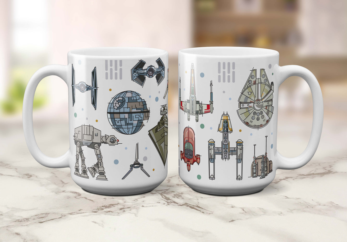 Galaxy Collage | Coffee Mug - A. B. Newton and Company