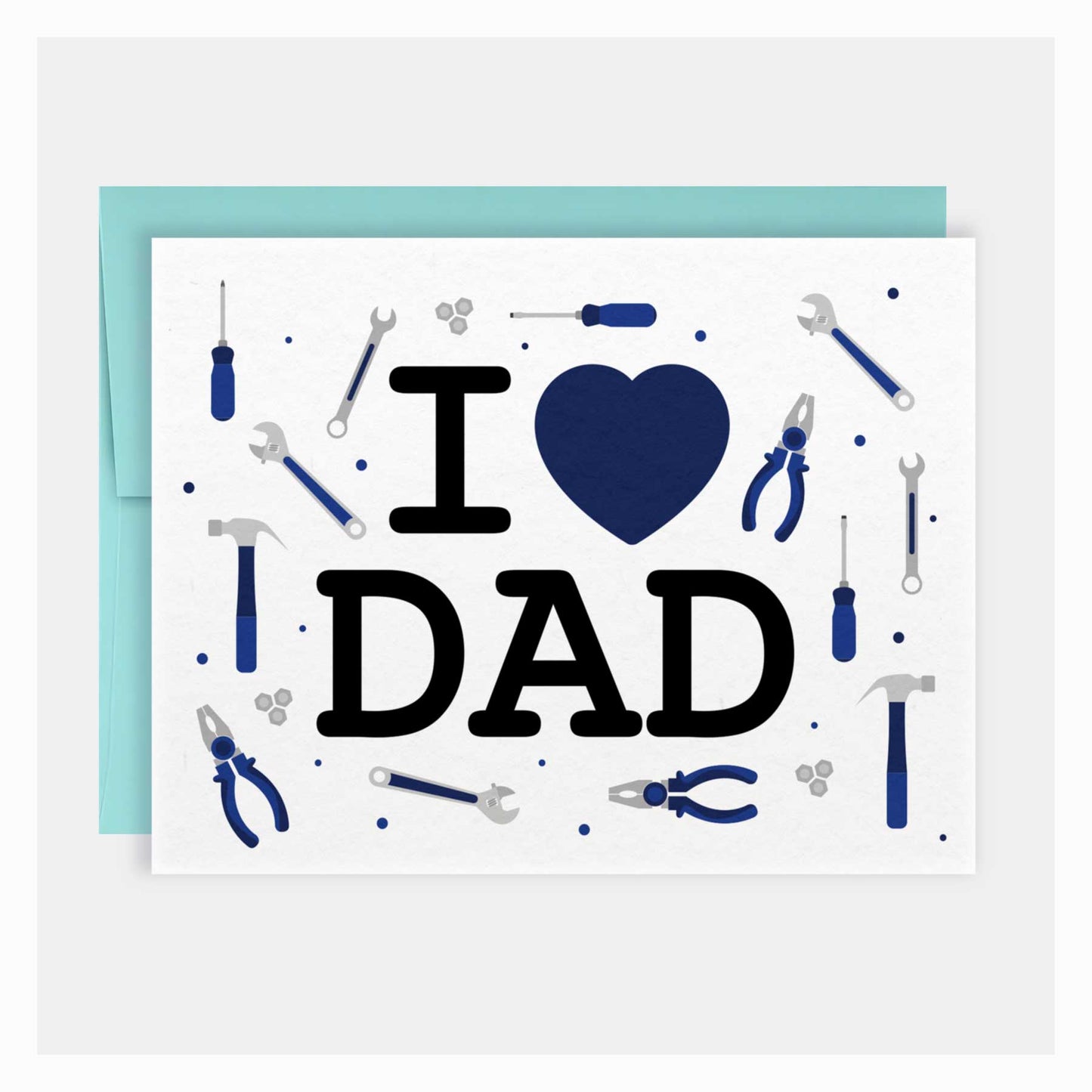 I Heart Dad | Father's Day Greeting Card - A. B. Newton and Company