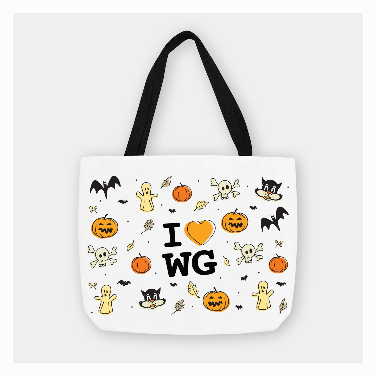 Harvest Pattern | Halloween Tote Bag