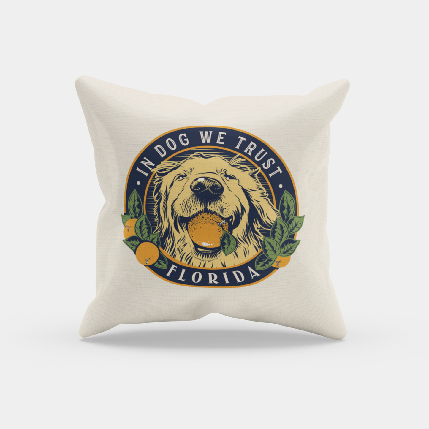 In Dog We Trust | Throw Pillow