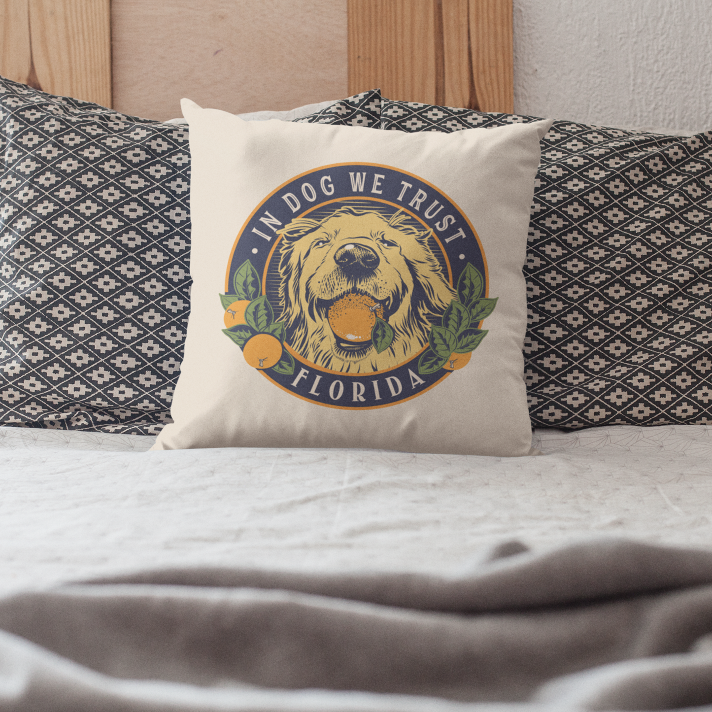 In Dog We Trust | Throw Pillow