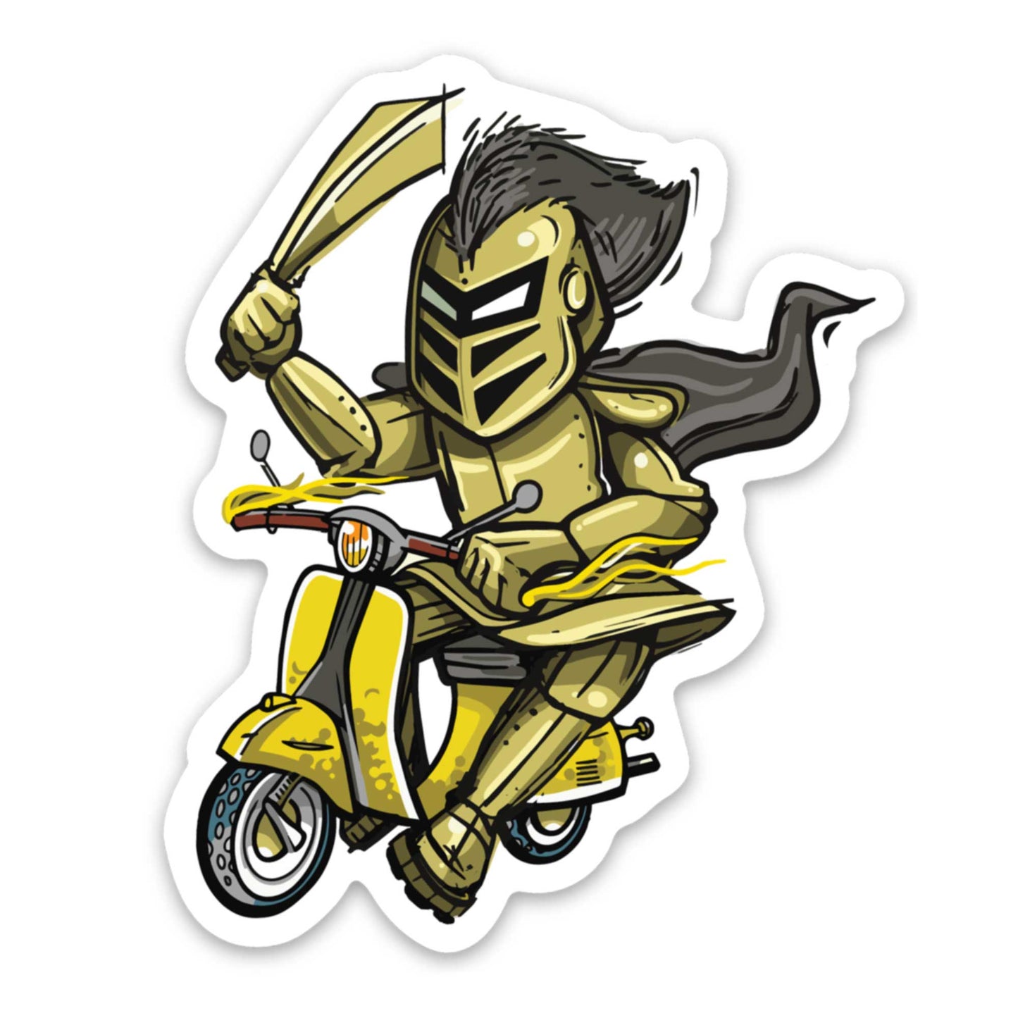 Knightro | A Florida Inspired Sticker