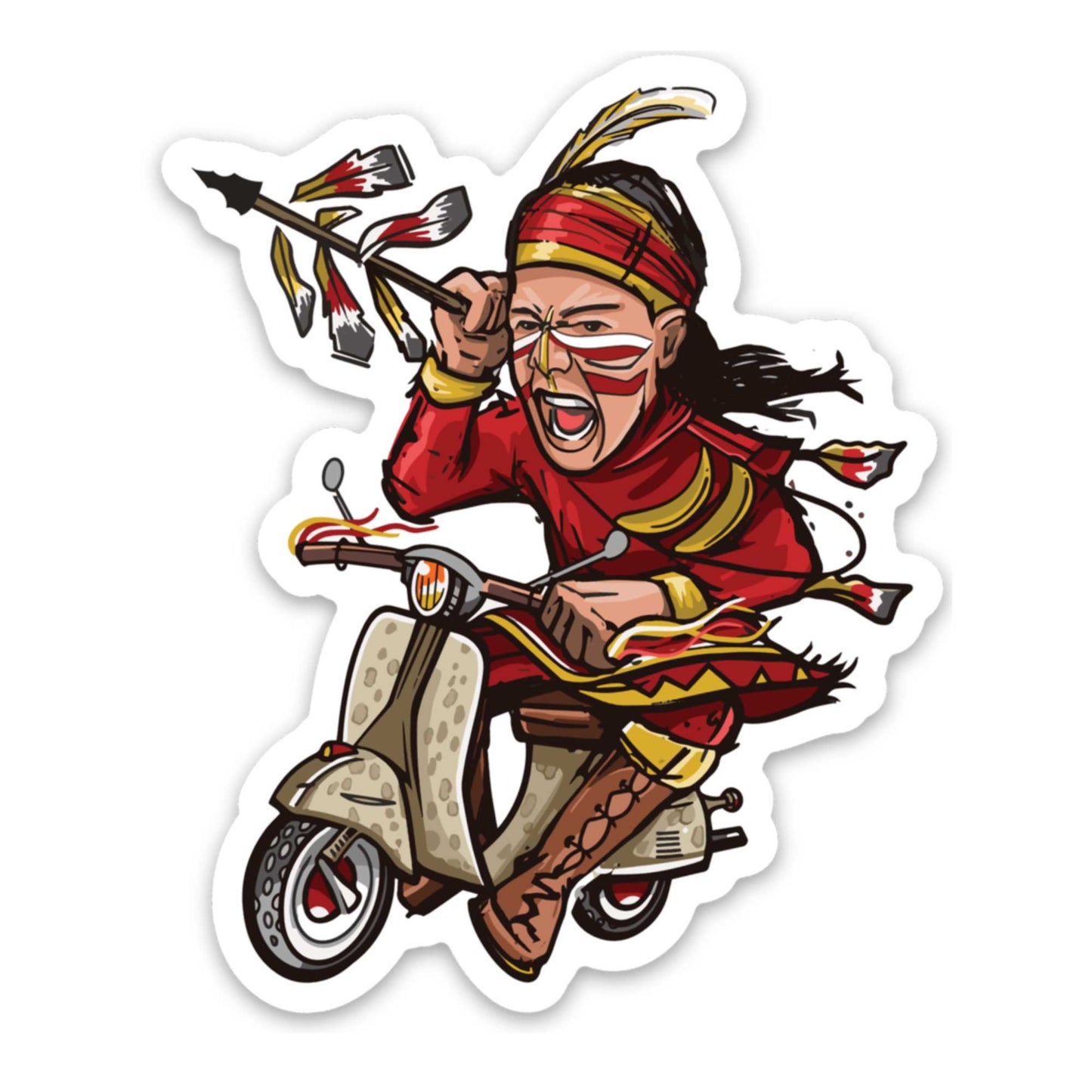 Mr. Osceola | A Florida Inspired Sticker