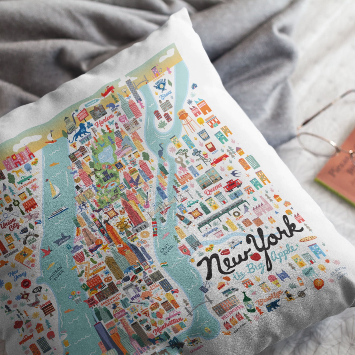 New York City, NY | City Series | Throw Pillow