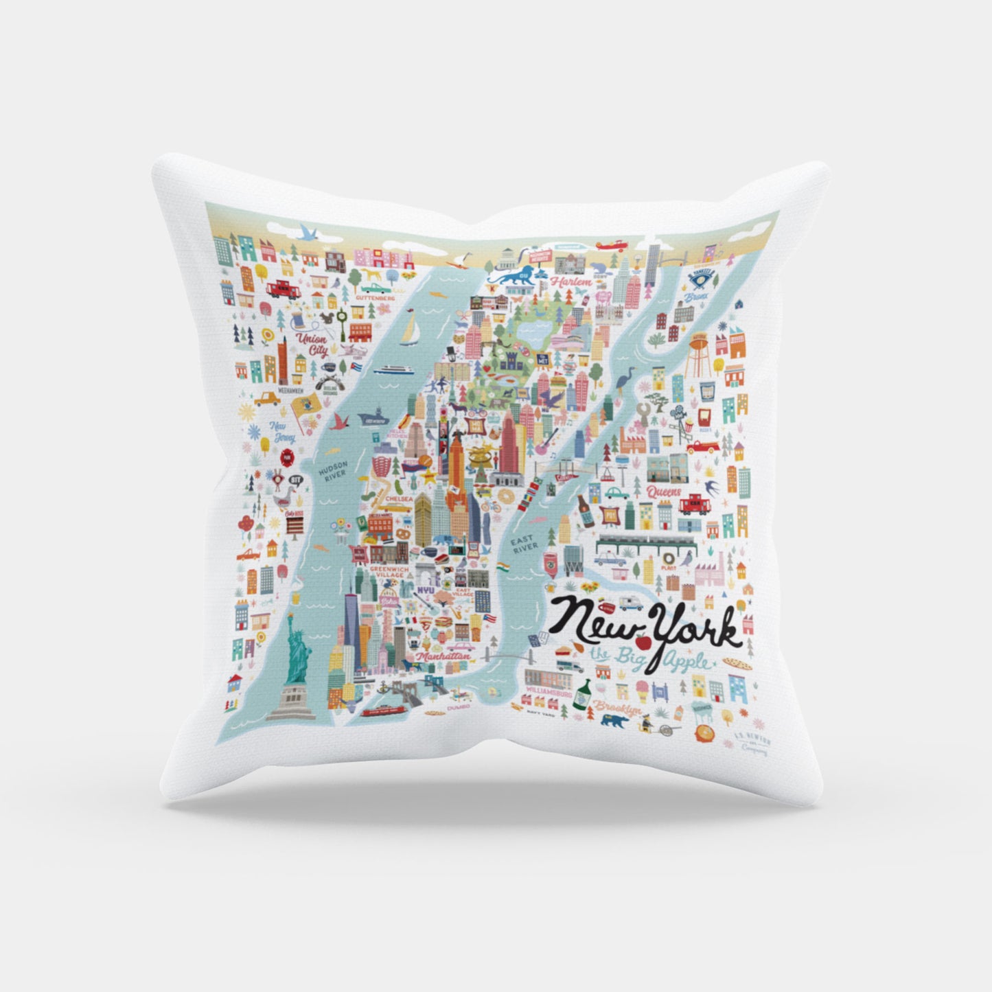 New York City, NY | City Series | Throw Pillow