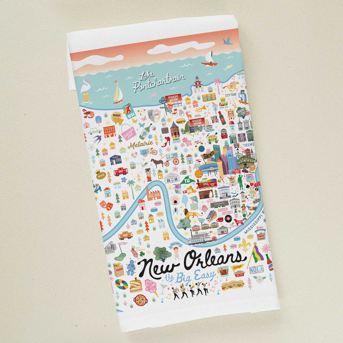 New Orleans, LA | City Series | Tea Towel
