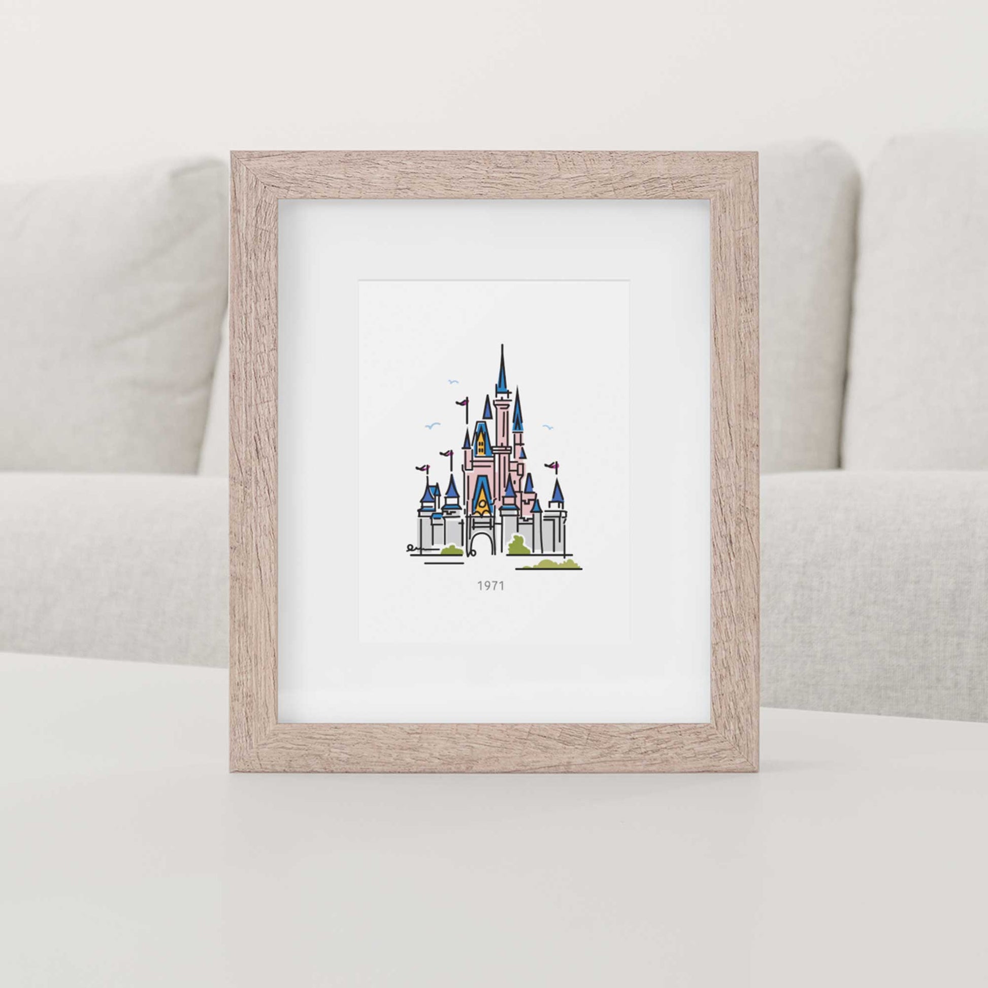Princess Castle 1971 | Theme Park Series - A. B. Newton and Company