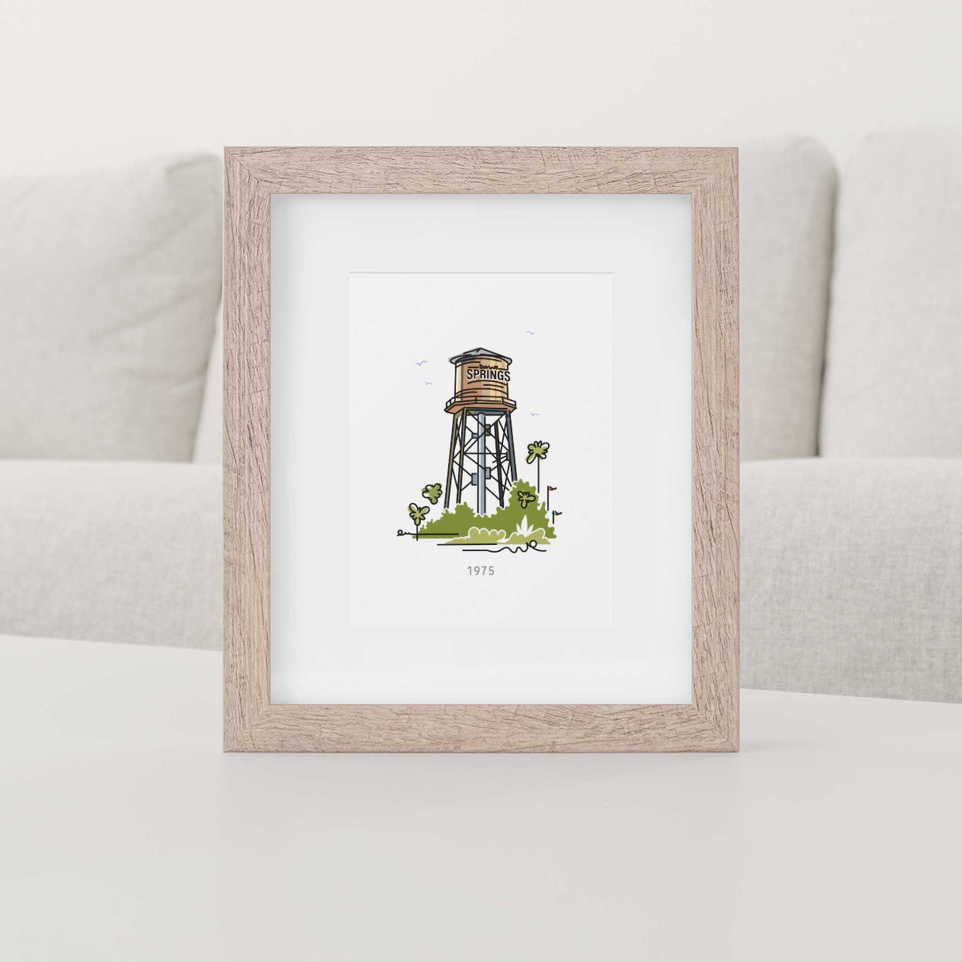 Springs Tower 1975 | Theme Park Series - A. B. Newton and Company