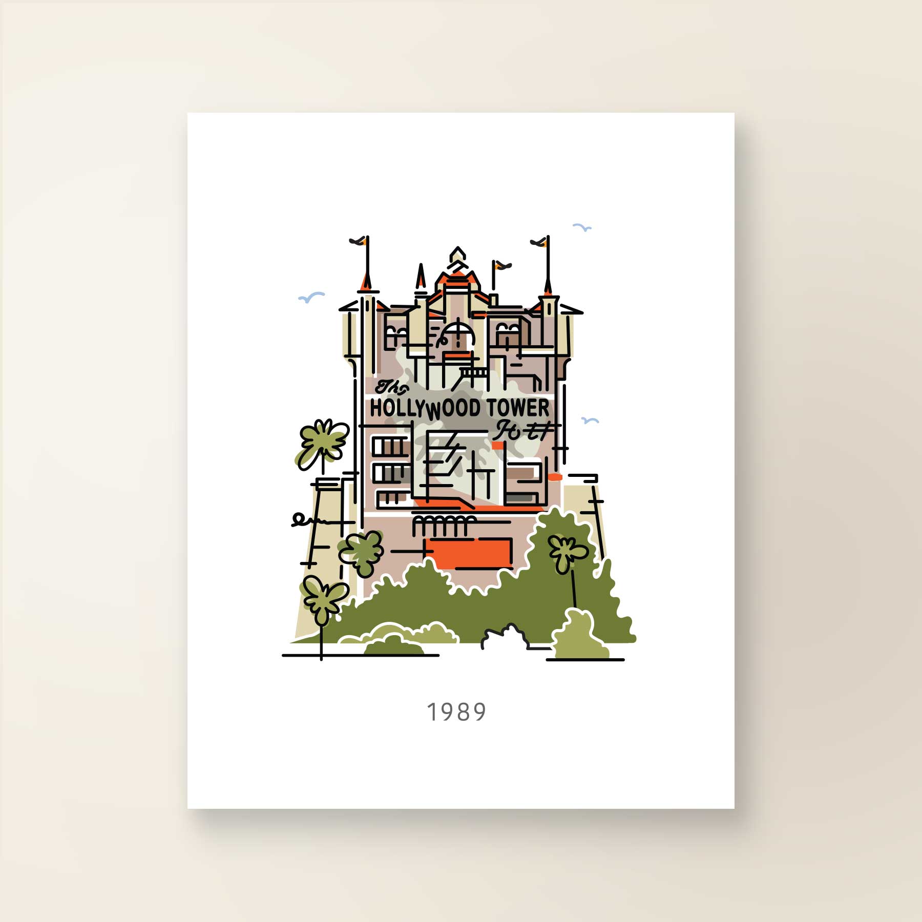 Terror Tower 1989 | Theme Park Series - A. B. Newton and Company