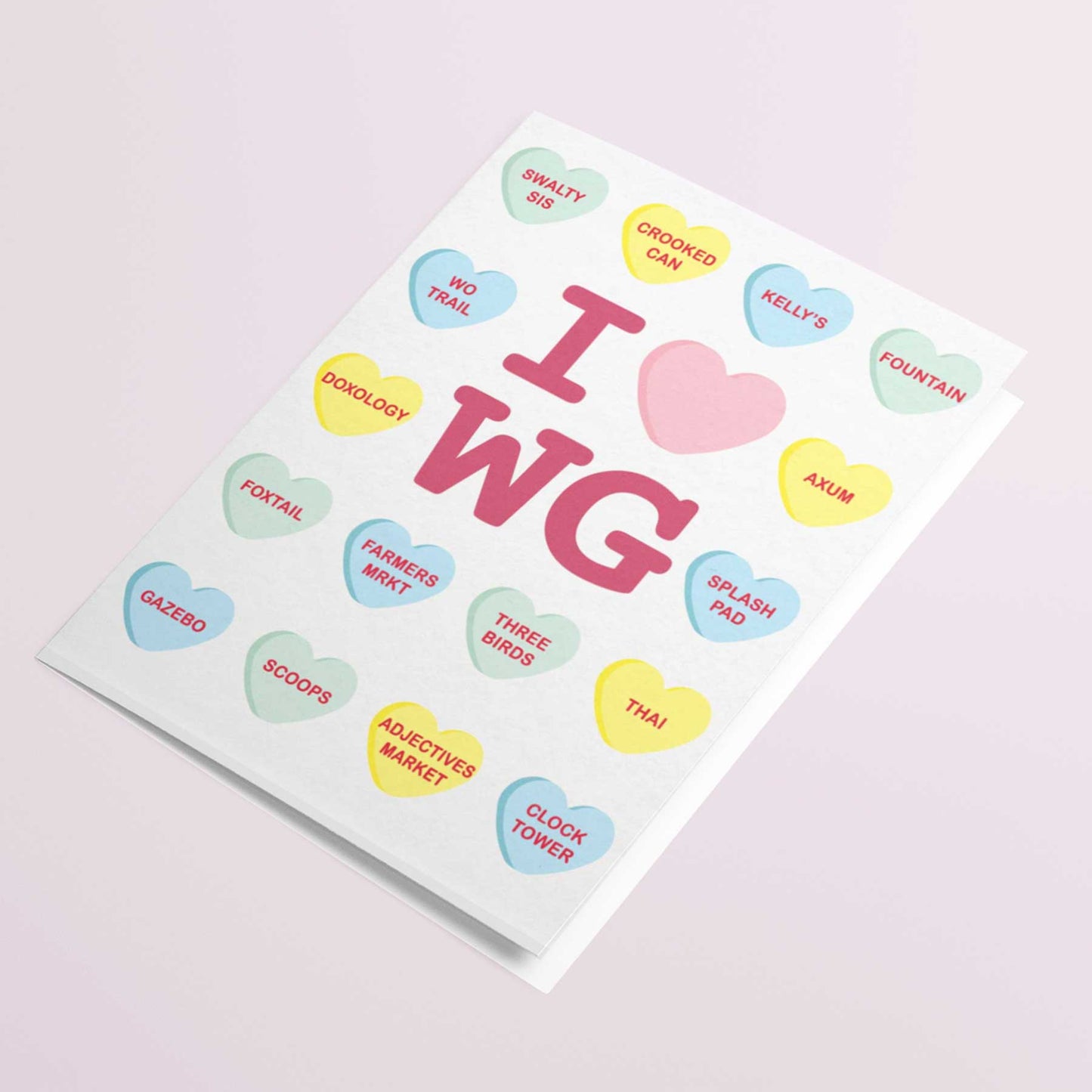 I Heart Winter Garden | Valentine's Day Greeting Card - A. B. Newton and Company