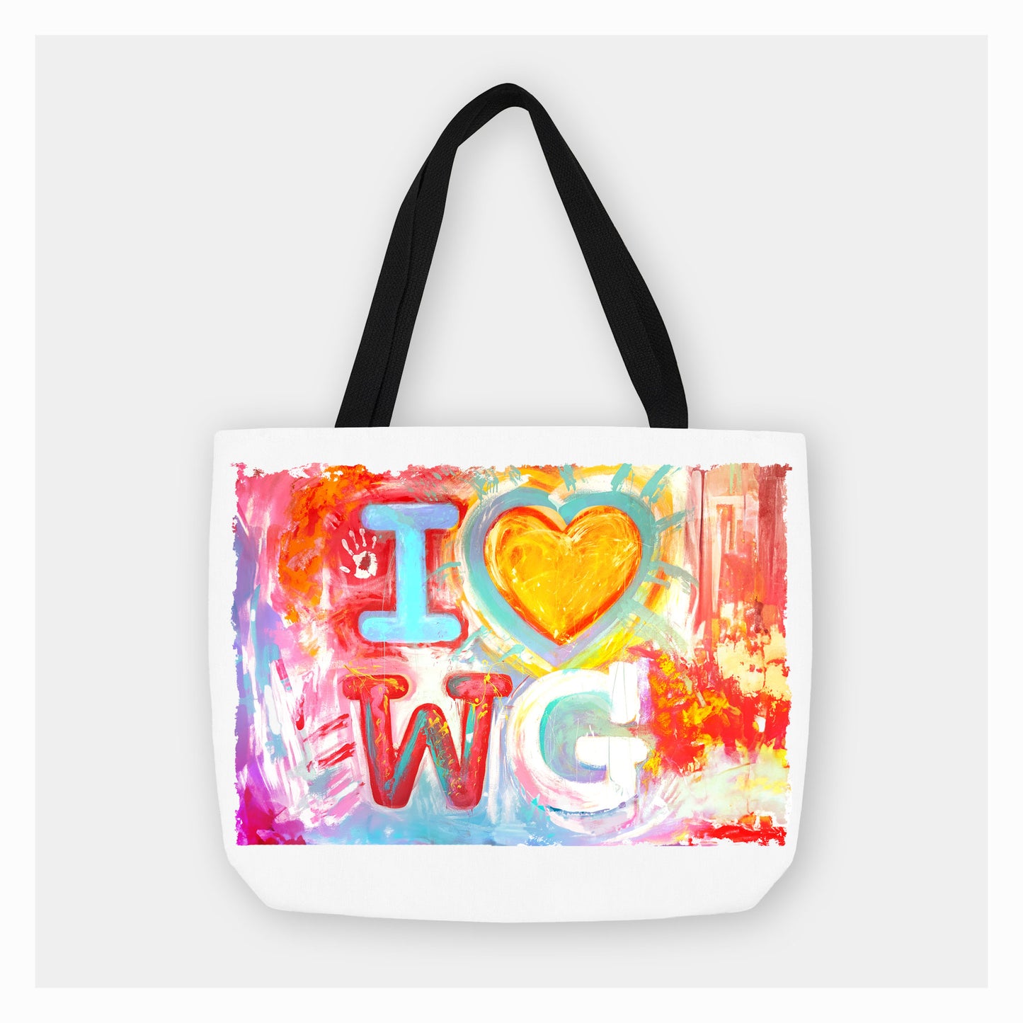 I Heart Winter Garden | Painterly Series | Tote Bag - A. B. Newton and Company