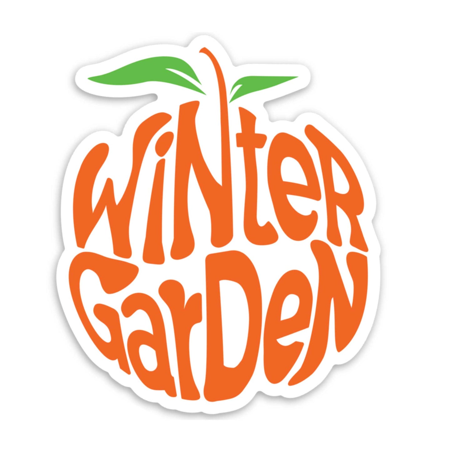 Winter Garden Orange | A Florida Inspired Sticker