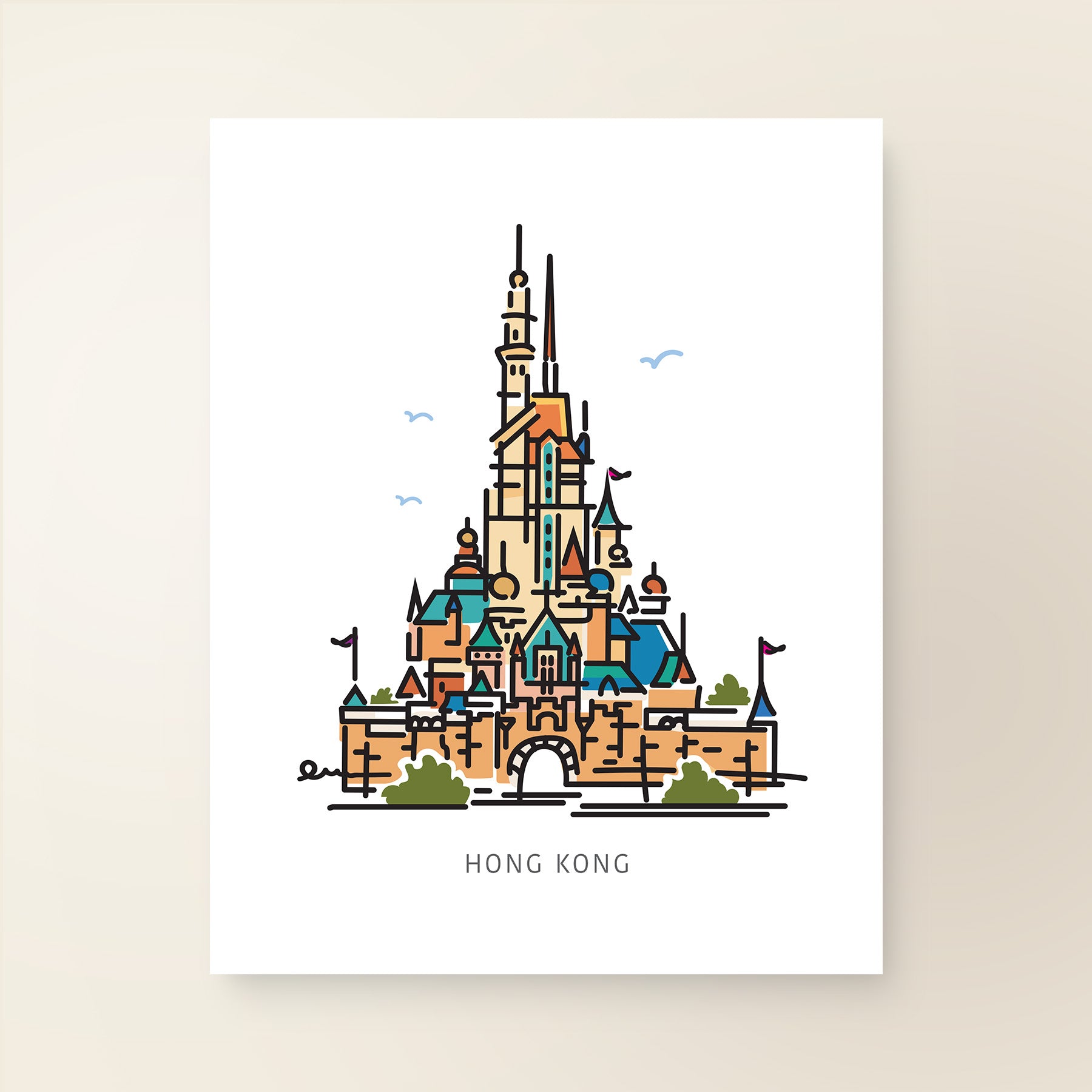 Princess Castle HONG KONG | Theme Park Series - A. B. Newton and Company