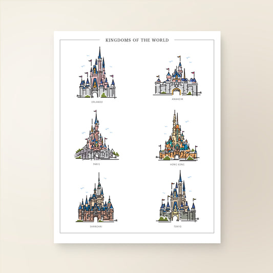 Princess Castle Kingdoms of the World | Theme Park Series - A. B. Newton and Company