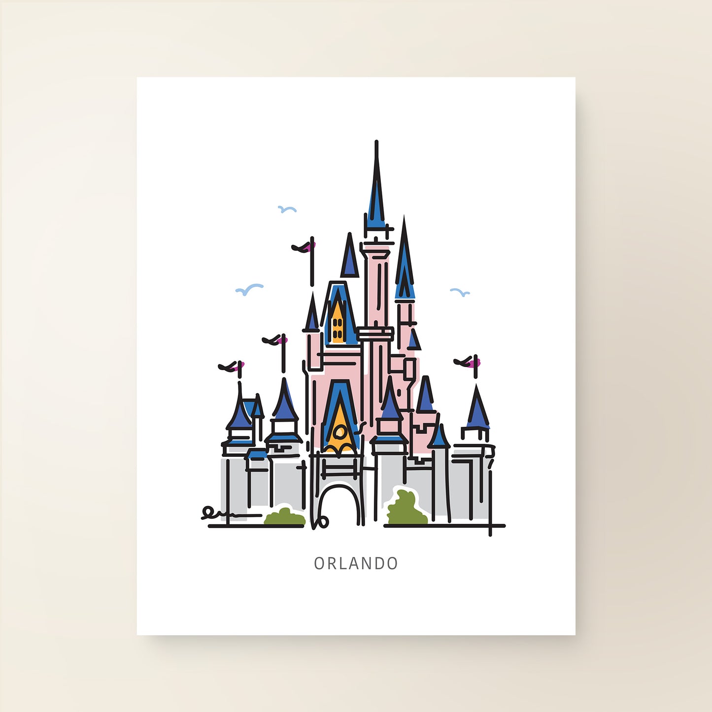 Princess Castle ORLANDO FLORIDA | Theme Park Series - A. B. Newton and Company