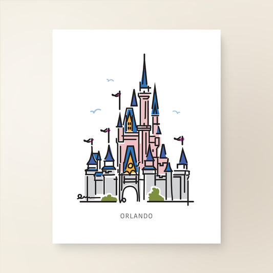 Princess Castle ORLANDO FLORIDA | Theme Park Series - A. B. Newton and Company