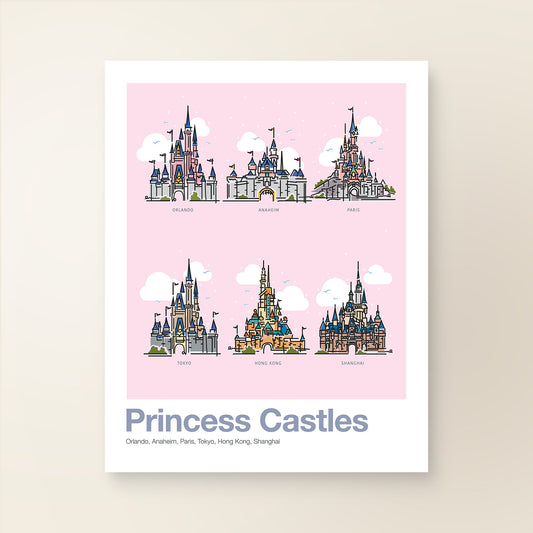Princess Castles | Theme Park Series - A. B. Newton and Company