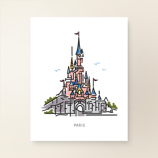 Princess Castle PARIS | Theme Park Series - A. B. Newton and Company