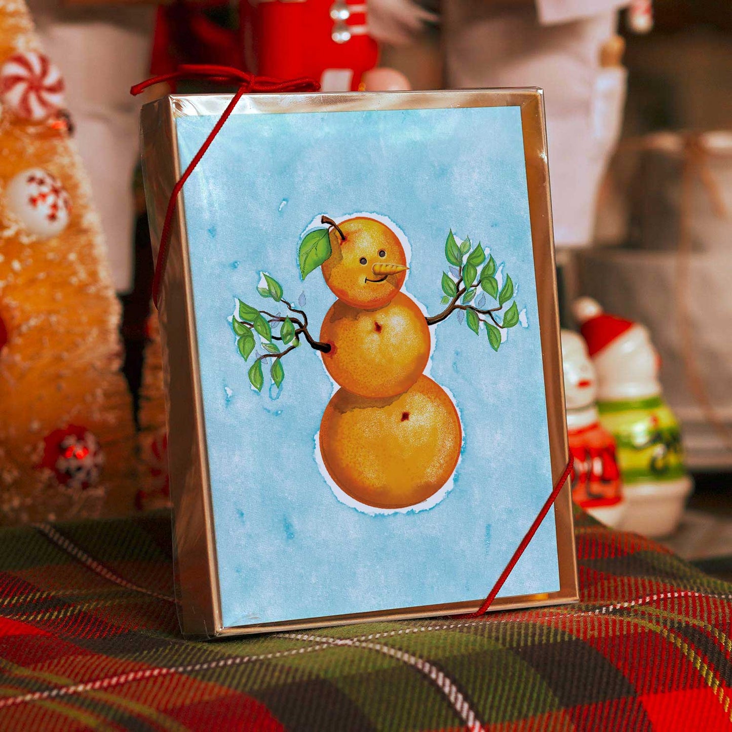 Florida Snowman Holiday Cards | 2023 Christmas Cards