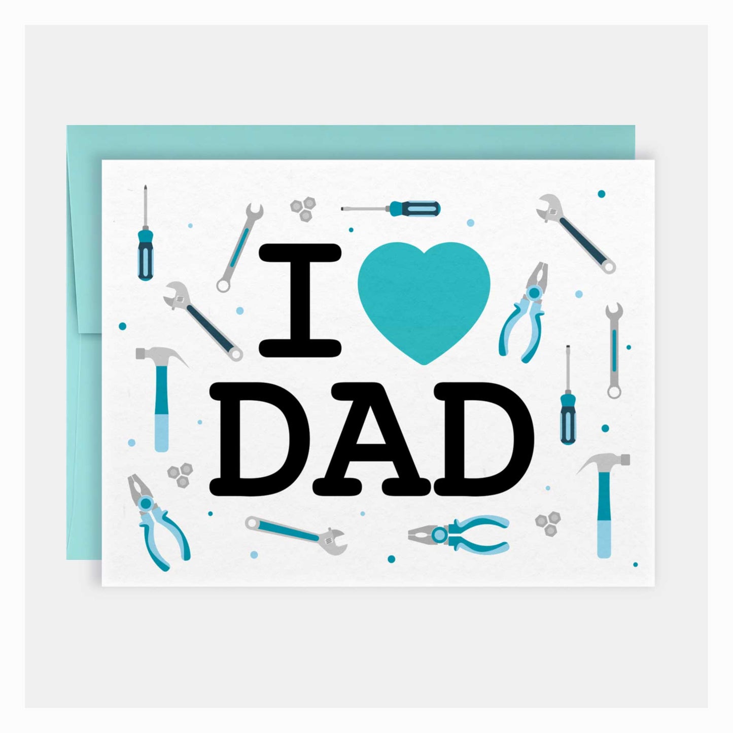 I Heart Dad | Father's Day Greeting Card