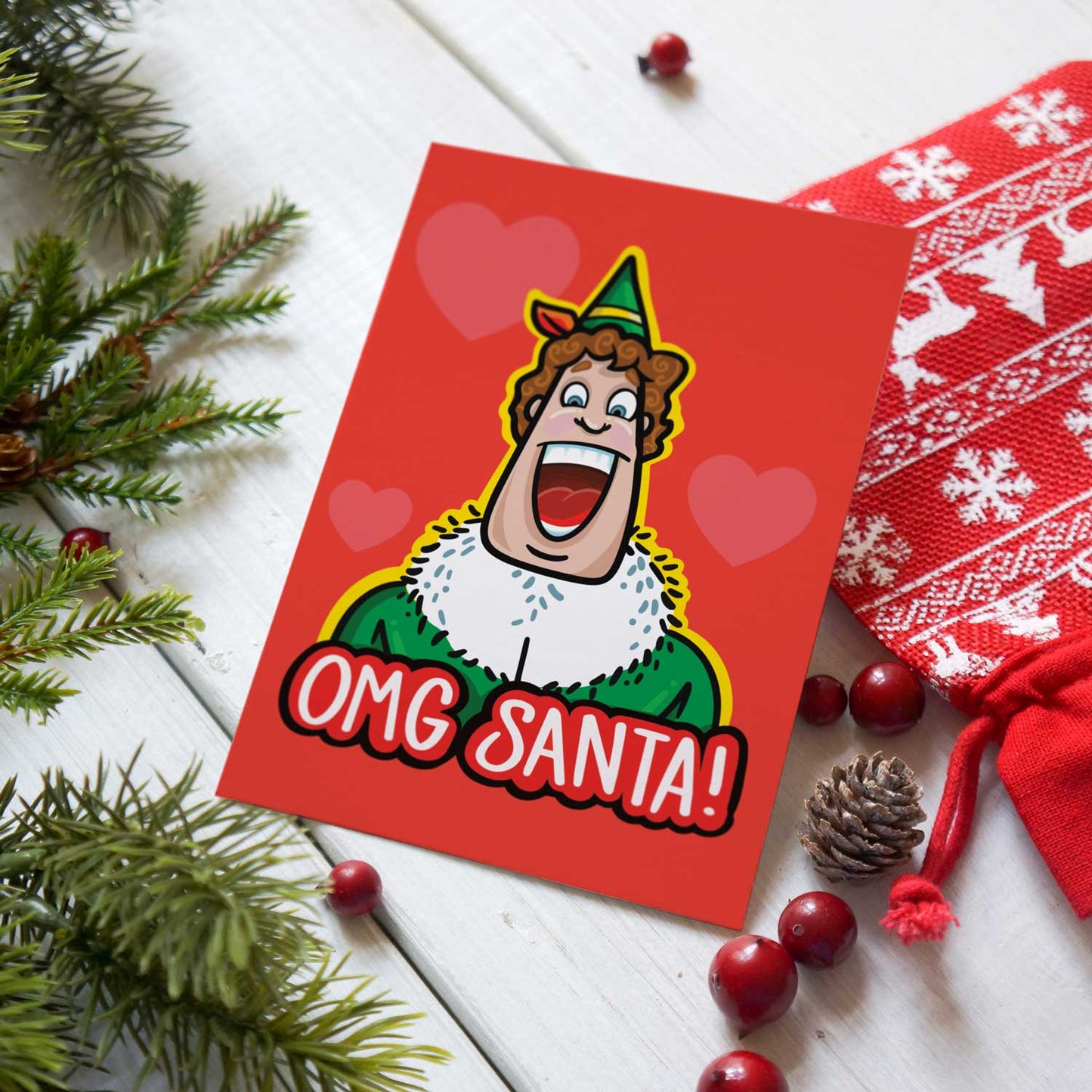 OMG Santa! Holiday Cards | 2023 Christmas Cards