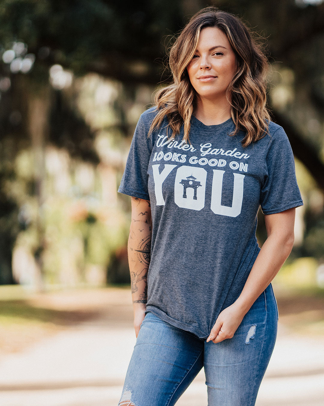 Winter Garden Looks Good on You Shirt - A. B. Newton and Company