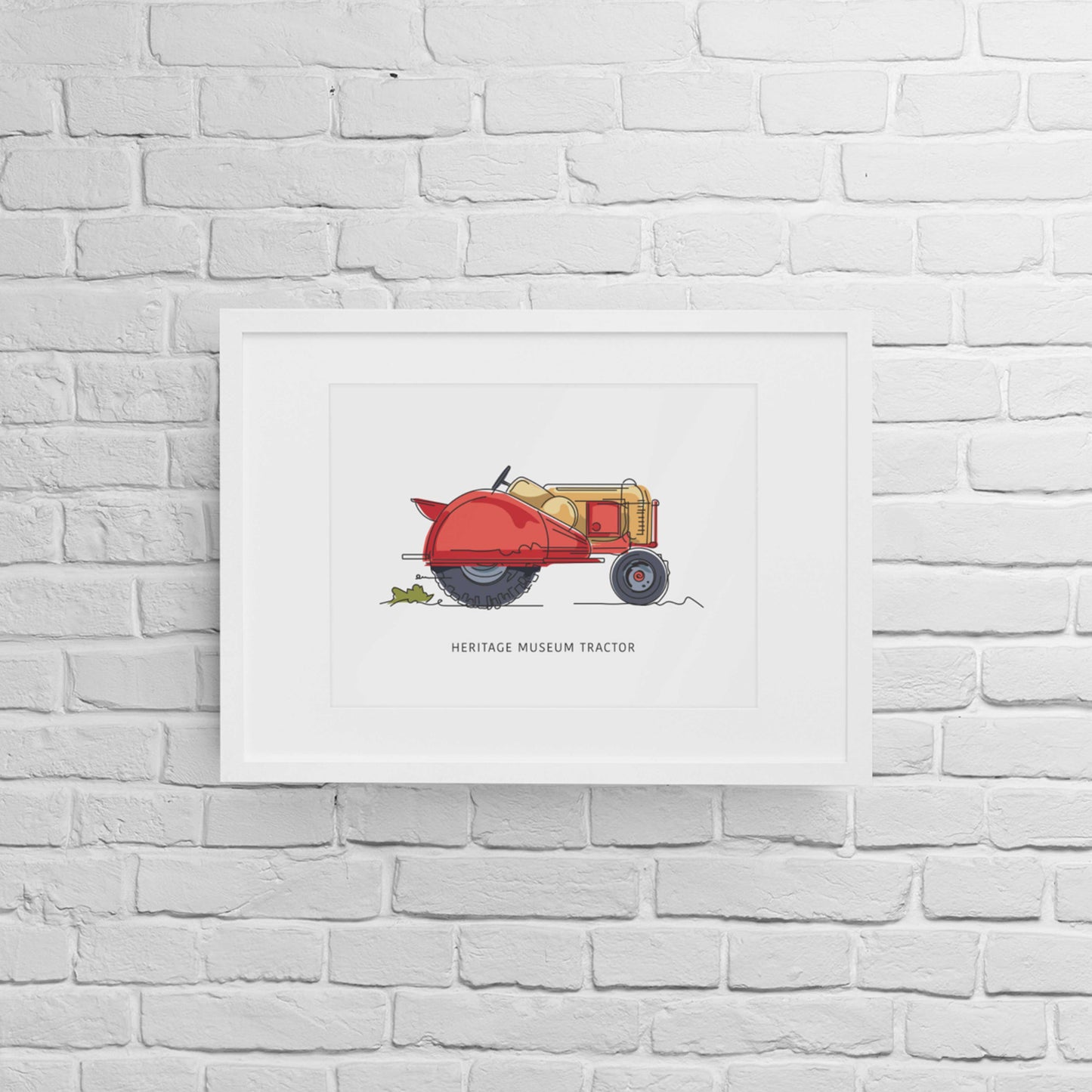 Heritage Tractor | Winter Garden Landmark Series