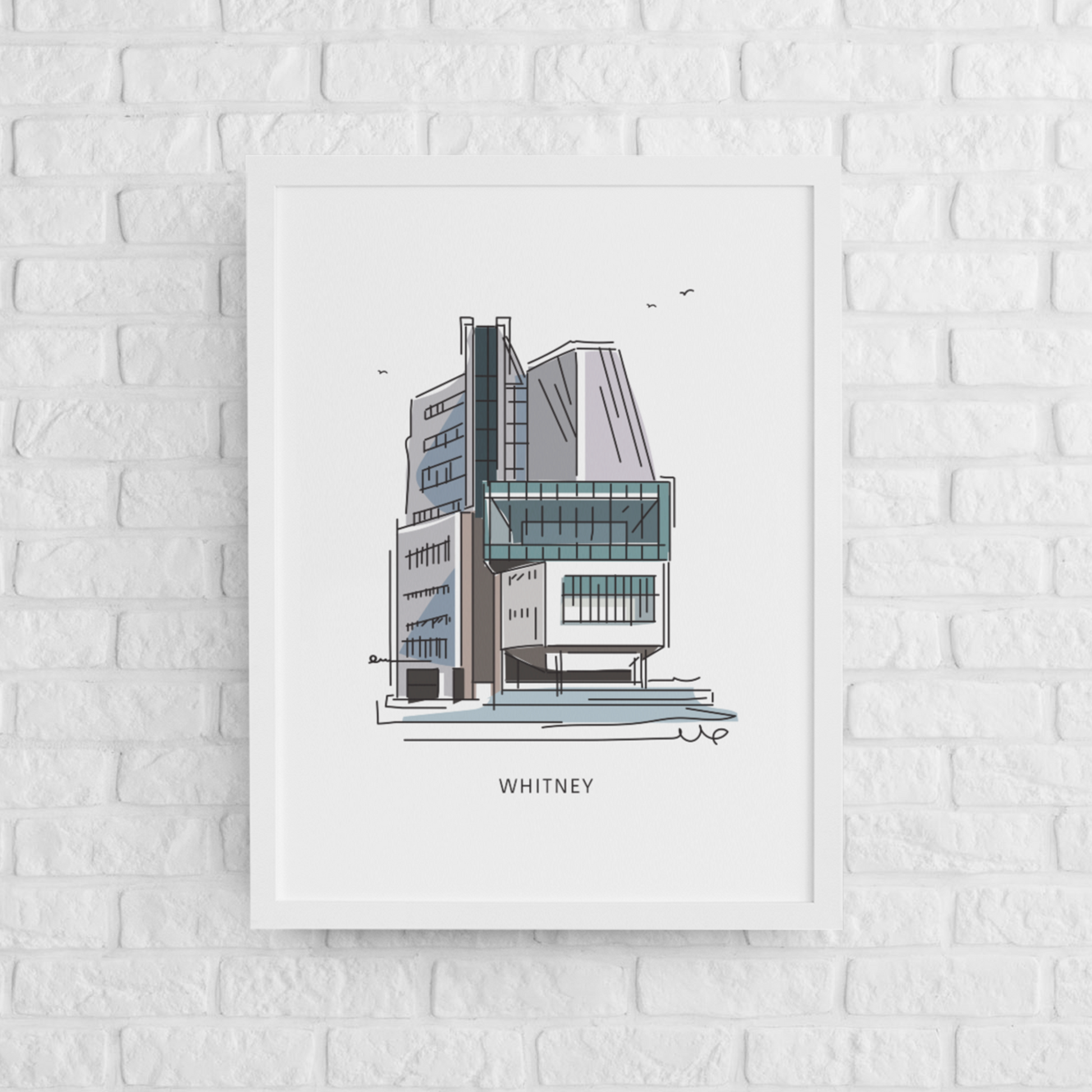 Whitney Museum | NYC Landmark Series - A. B. Newton and Company