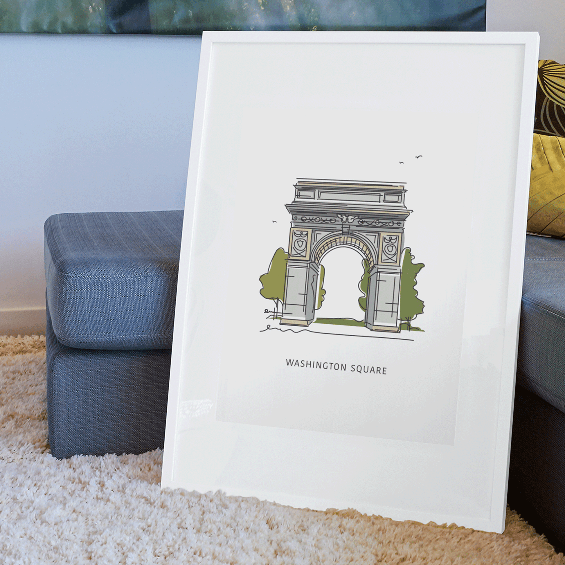 Washington Square | | NYC Landmark Series - A. B. Newton and Company
