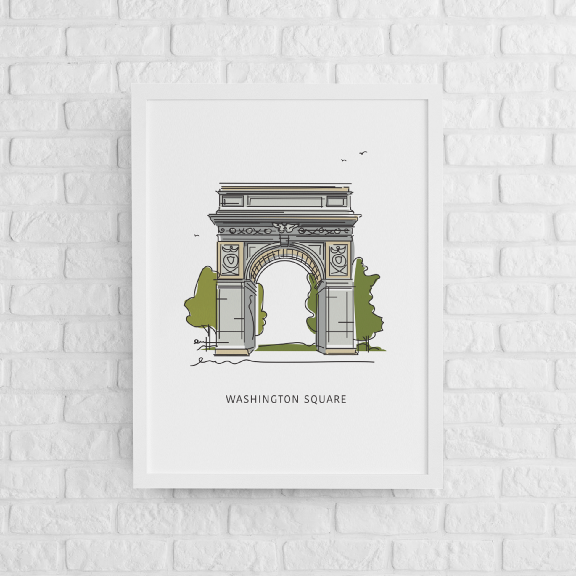Washington Square | | NYC Landmark Series - A. B. Newton and Company