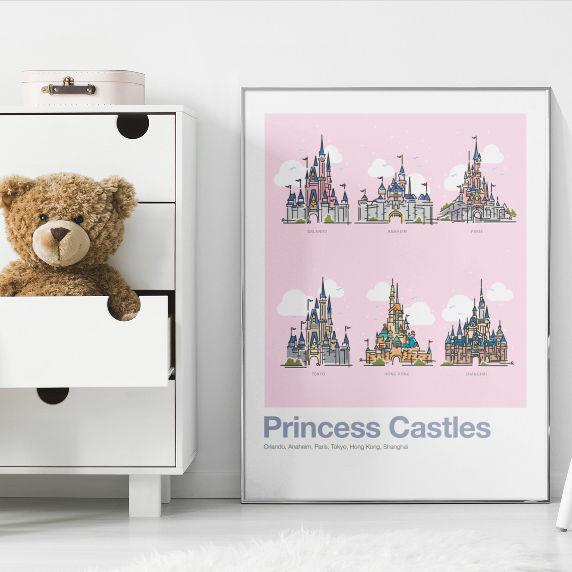 Princess Castles | Theme Park Series - A. B. Newton and Company