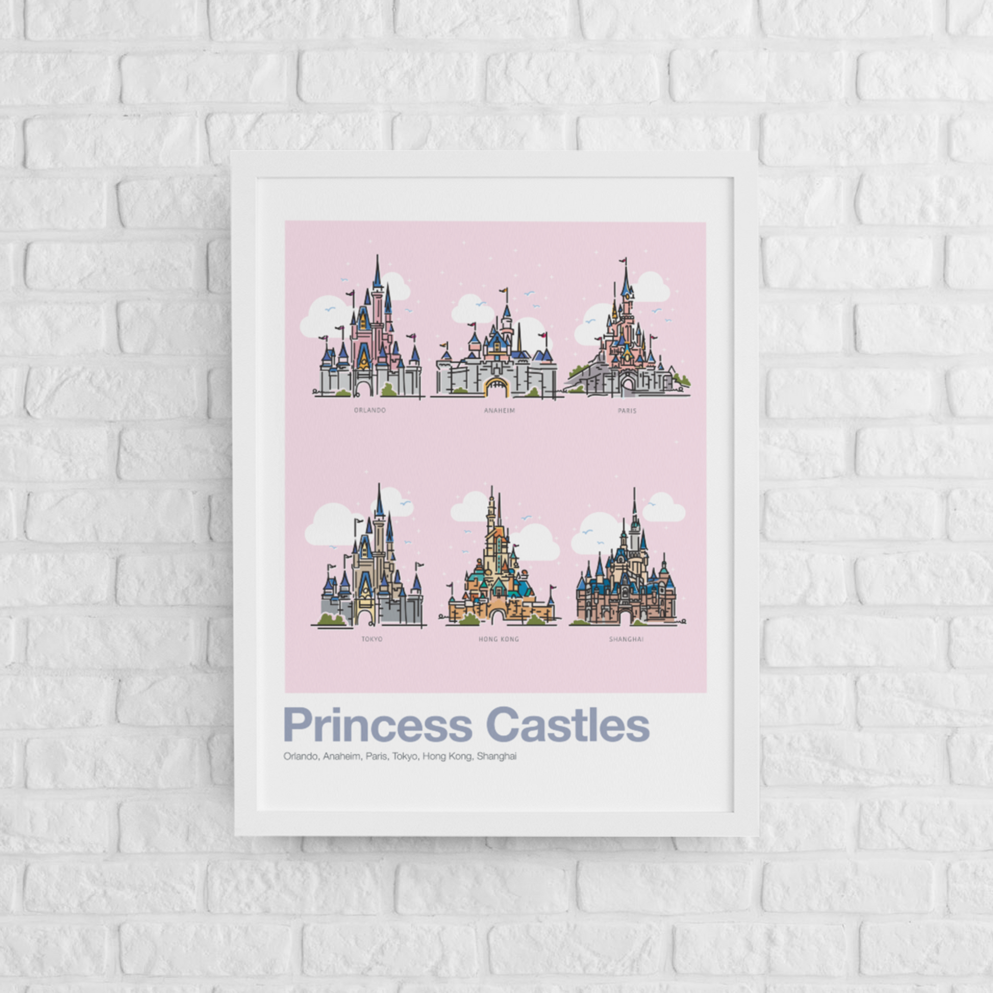 Princess Castles | Theme Park Series - A. B. Newton and Company