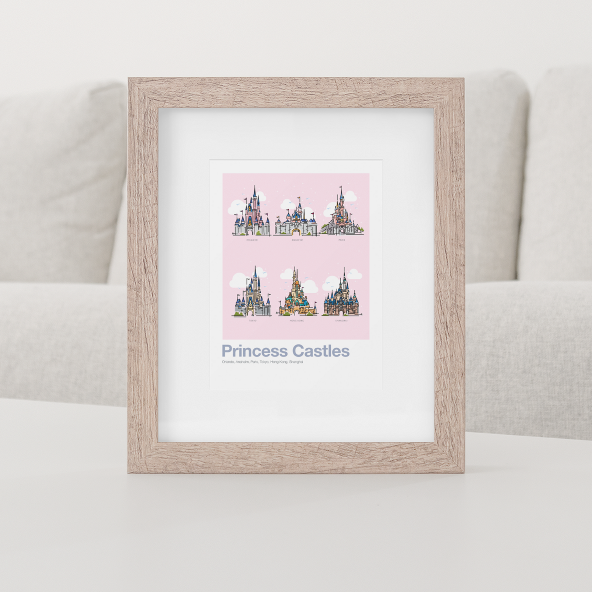 Princess Castles | Theme Park Series - A. B. Newton and Company