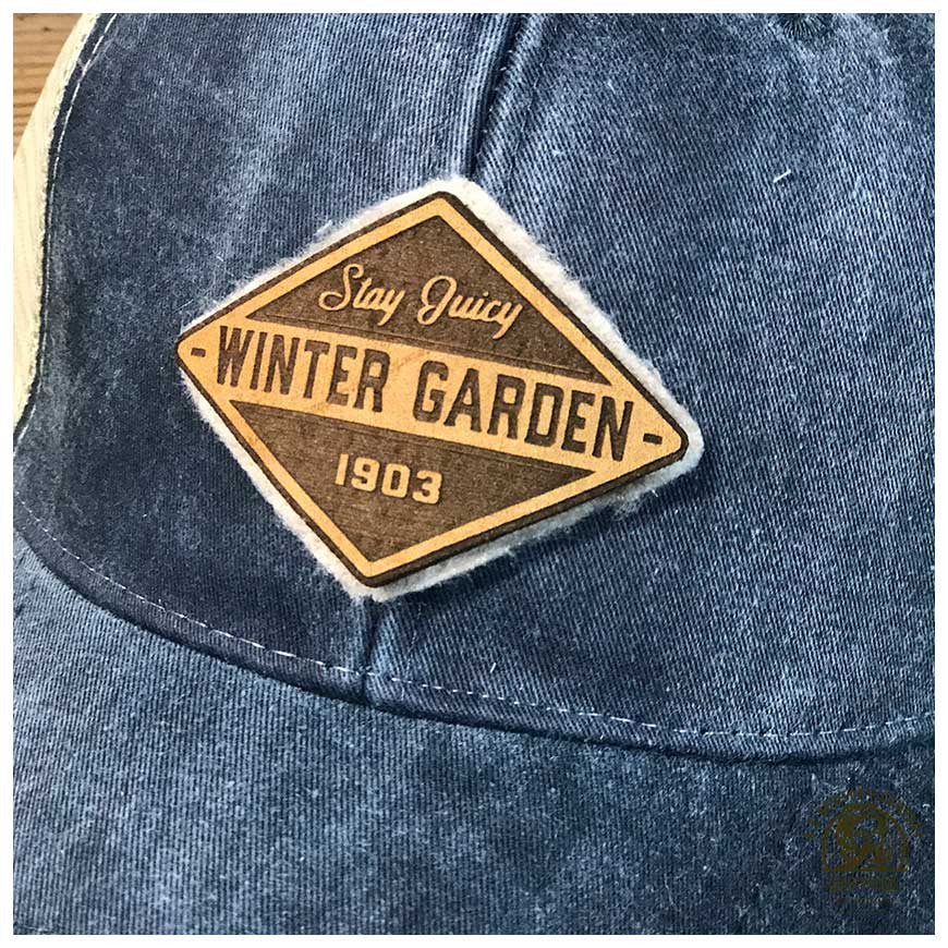 Winter Garden Diamond Trucker Hat - A. B. Newton and Company