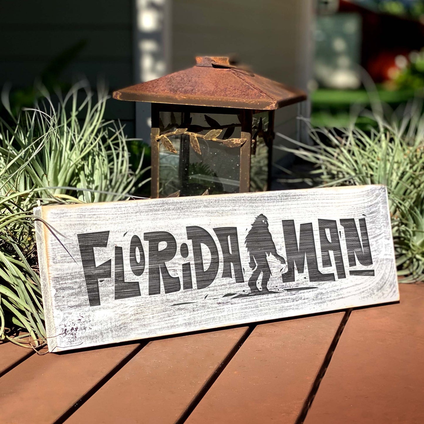 Florida Man - Handcrafted Artisan Wood Sign