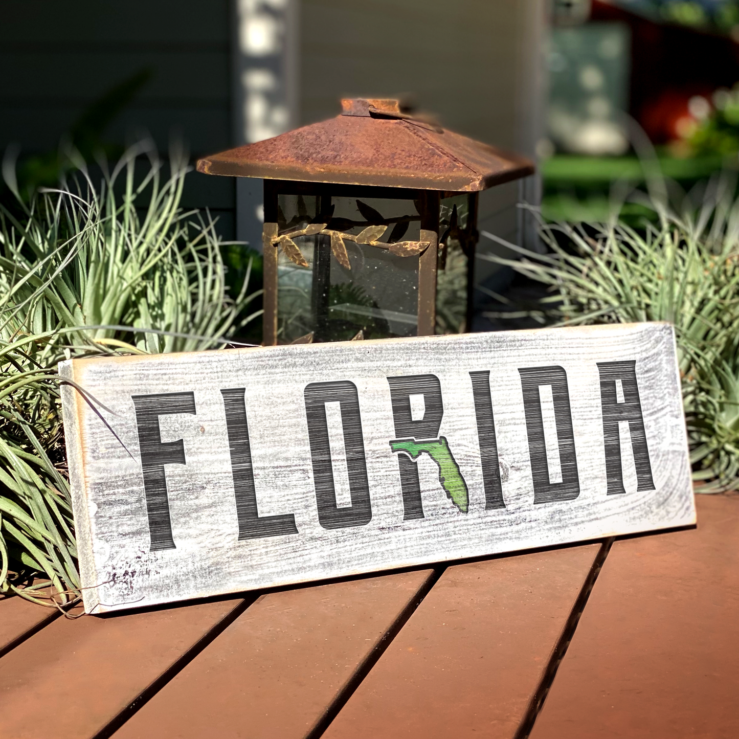 Florida - Handcrafted Artisan Wood Sign